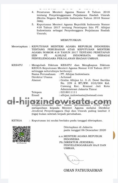 Legalitas-Izin-Umroh-Alhijaz-Indowisata-U490-2020